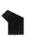 (5 Pieces) Black Fleece Shoulder Shawl Soft Textured Lap Blanket Fleece Shawl Cafe Shawl (60X180Cm) - 3