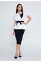 Formal dress with belt - 4