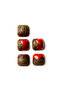 Polycarbonate Square Praline Chocolate Mold 9 Gr |   Cm-4103 - 2