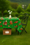 New Year Themed Pvc Fiber Tablecloth – Waterproof, Easy to Clean, Stylish Design - 3