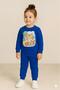 Crew Neck Fleece-Lined Unisex Children's Sweatshirt Spinning Top Printed Set 3 4 5 6 7 8 9 10 11 12 Years - 2