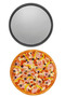 Medium and Small Size Perforated Pizza Tray Lahmacun Pita Tray 32 and 28 cm 2 Pieces - 3