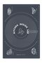 Gray Silicone Dough Rolling Mat 45 X 65 Cm, 28 cm Pizza Tray and Wooden Handle Dough and Pizza Cutter - 5