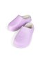 Women's Powder-Colored Fur-Lined Lightweight Eva Non-Slip Sole Slippers - 3