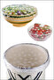 Pink 45x65 Cm Silicone Dough Rolling Mat, Steel Flour Sieve and Dough Proofing Bag 8 pieces - 8
