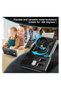 Infinix Smart 9 Compatible Tank Case with Ring Stand Extra Protection Armored Outdoor Cover - Navy Blue - 3