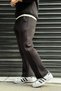 Men's 3 Thread Ribbed Winter Altan Adjustable Baggy Sweatpants - 2