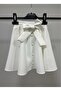 Girl's Black Long Sleeve Ataturk T-Shirt White Flared Skirt Performance Set April 23 October 29 November 10 - 2