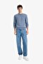 Regular Fit Crew Neck Basic Plain Thick Sweatshirt T3777Az25Au - 2
