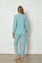 Fawn 3316 Plush Welsoft Fleece Winter Soft Heart Women's Pajama Set - 5