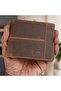 Men's Genuine Leather RFID Wallet - Tan - 3