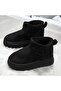 Hot Tutan Thick Sole Ug Model Short Boots for Girls
