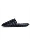 Women's Winter Black Polka Dots Slippers - 2