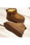 Hot Tutan Thick Sole Ug Model Short Boots for Girls - 4