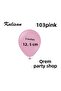 Retro Powder Pink Latex Balloon 10 Pieces 5 Inches 12.5 cm