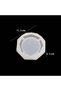 Epoxy Ashtray Mold Octagonal Stone Powder Ashtray Mold Silicone - 6