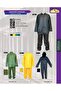 Yellow Color Suit Raincoat - 2