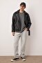 Gri Baggy /Bol Kesim Kot Pantolon Jeans TMNAW24JE00027 - 7