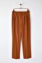 Tarçın Pileli Klasik Baggy Fit Kumaş Pantolon TMNSS24PL00024 - 5