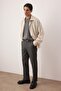 Antrasit Erkek Boyfriend Fit Kumaş Pantolon TMNAW26PL00017 - 8