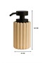 Pure Countertop Striped Design Kitchen Bathroom Liquid Soap Dispenser 375 ml - 2