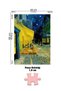 4 Pieces 1000 Piece Puzzle - Seaside Scenery / Cafe Terrace Night / Girl with Pearl Earrings / Seaside House - 3
