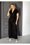 Women's Corduroy V-Neck Short-Sleeved Asymmetrical Blouse Vest - 9