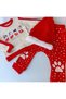 Unisex New Year, Christmas, Chiristmas Concept Cat 3-Piece Baby Set - 3