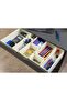 Set of 6 Adjustable Length Multi-Purpose Drawer Organizer Cutlery and Knife Holder Set Medium Size - 3