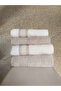 Tuana Linen Guipure 4 Piece Boxed Bathroom Set 2 Pieces 90X150 cm 2 Pieces 50X90 cm - 3
