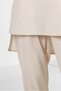 STRIPED SHIRT COLLAR DOUBLE PANT SUIT 43601 - 4