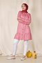 Cotton Tunic with Fluttered Skirt 4148