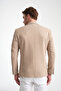 Abrines Men's Mustard Half-Lined Blazer Jacket with Pockets, Cotton Blend, Lycra, Flexible Fabric - 8