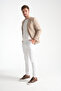 Abrines Men's Mustard Half-Lined Blazer Jacket with Pockets, Cotton Blend, Lycra, Flexible Fabric - 5
