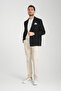 Baselna Krv Men's Black Double Breasted 6 Pieces Metal Button 4 Seasons Blazer Jacket - 8