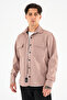 Men's Mink Comfortable Fit Sports Jacket with Hood, Double Pockets and Snap Fasteners - 5