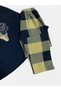 Boy's Cotton Sleepwear with Deer Pattern Navy Blue Fleece Winter Pajama Set - 6