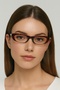 Laurent Slim Thin Black Rimmed Women's Blue Block Blue Light Filter Popular Screen Glasses - 6