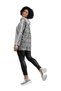 Women's Elastic Waist Matte Large Size Curve High Waist Sports Stylish Leggings - 2