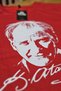 Mustafa Kemal Atatürk Portrait and Signature October 29 Republic 10 November Printed Red Sweatshirt - 2