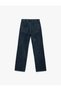 Regular Waist Long Leg Straight Fit Jeans - Straight Fit Jeans - 5