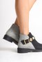 Vynorela Women's Boots 0012402 Black Straw - 6