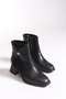 Jacsalia Women's Boots 0012855 Black Skin - 8