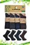 Men's Bamboo Socks Long Assortment Stitch-Free 4-Piece Premium Boxed