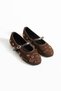 Women's Milan Beaded Floral Detailed Sucuba Women's Ballerinas - 5