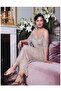 Daisy Maxi Long Backless Gown in Blush - 5