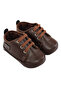 Newborn Leather Baby Booties |   Non-Slip Convers Sole First Step Shoes