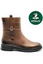 Harmany Genuine Leather Flat Non-Slip Sole Orthopedic Women's Boots Taba