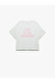Printed Half Sleeve Crew Neck Oversize Sports T-Shirt - 3