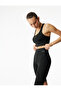 High Waist Slim Fit Biker Sports Leggings - 2